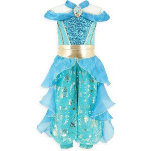 Disney Jasmine Princess Dress Costume + Tiara Size 7/8